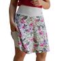 Imagem de Short Saia Evasê Evangélica Roupa Fitness Modesta Uv50+ Academia Atividade Física