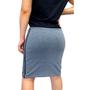 Imagem de Short Saia justa mescla Fitness Alta Compressão Poliamida Roupa Academia Evangélica Ginástica Uv50+