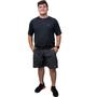 Imagem de Short Tactel Masculino Bermuda Mauricinho Plus Size Treino Academia com Bolsos