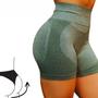 Imagem de Shortinho Levanta Bumbum Modela Push Up Alongar Exercitar  Academia