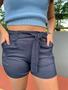 Imagem de Shorts azul jeans elastano laycra