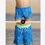 Imagem de Shorts Azul Palmeira Infantil Masculino 52167