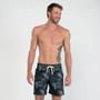 Imagem de Shorts Casual Estampa Folhagem Palmeira Mash