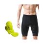 Imagem de Shorts De Ciclismo Respiráveis Acolchoados Em Gel Masculino Com Bolso Traseiro Para Andar De