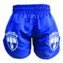 Imagem de Shorts de Luta Azul HTX Tanoshi estampado para Muaythai Sanda Kickboxing