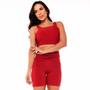 Imagem de Shorts Empina Bumbum Fitness Feminino Vermelho