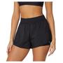 Imagem de Shorts Feminino Alto Giro Sobreposto Preto - 10100