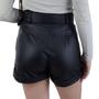 Imagem de Shorts Feminino Bill Com Cinto Preto