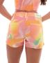 Imagem de Shorts Feminino Boyfriend com Abertura Lateral Na Barra a Fio  22550 Estampado Color