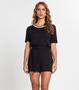 Imagem de Shorts Feminino De Ponta Roma Endless Preto