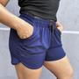 Imagem de Shorts Feminino Dry fit Tactel com Elastano versatilidade para Academia, Treino e Praia