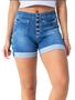 Imagem de Shorts Feminino Jeans Curto Luisa Botões