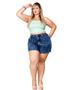 Imagem de Shorts Feminino Jeans Plus Baggy Razon Jeans