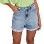 Imagem de Shorts Feminino Lado Avesso Jeans Mom Destroyed - L2481