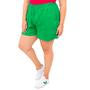 Imagem de Shorts Feminino Plus Size Jeans, Verde, Até 58