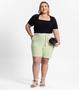 Imagem de Shorts Feminino Plus Size Secret Glam Verde