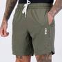 Imagem de Shorts Fila Block Letter Verde Oliva