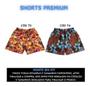 Imagem de Shorts Floral Masculino Tactel Praia Verao Neymar Ref  370