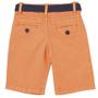 Imagem de Shorts Infantil Look Jeans c/ Cinto Collor - LARANJA - 1