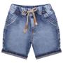 Imagem de Shorts Infantil Look Jeans c/ Elástico Jeans