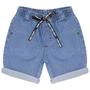 Imagem de Shorts Infantil Look Jeans Delavê Jeans