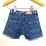 Imagem de Shorts Jeans Byla E Boby Com Bordado E Barra Desfiada - 1302214