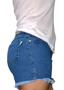 Imagem de Shorts Jeans Com Barra Desfiada Feminina Adulto