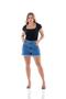 Imagem de Shorts Jeans Feminino Arauto Mom