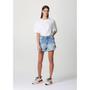 Imagem de Shorts Jeans Feminino Cintura Alta Boyfriend