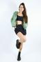 Imagem de Shorts jeans Feminino modelo Mom Preto