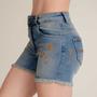 Imagem de Shorts Jeans Feminino Texas Farm - Western Show - Sjf008 - Jeans