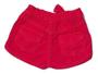 Imagem de Shorts Jeans Infantil Feminino Toffee Cor Vermelho - Nº03