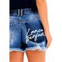 Imagem de Shorts Jeans Lança Perfume Comfort High Pr25 Azul Feminino