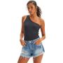 Imagem de Shorts Jeans Lança Perfume Comfort Low VE24 Azul Feminino