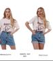 Imagem de Shorts Jeans Mom Cintura Alta Feminino