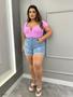 Imagem de Shorts Jeans Plus Size com Bordado com Lycra Pimenta Original
