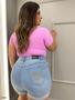 Imagem de Shorts Jeans Plus Size com Bordado com Lycra Pimenta Original