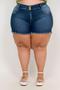 Imagem de Shorts Jeans Plus Size Curto Feminino Levanta Bumbum