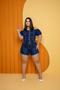 Imagem de Shorts Jeans Plus Size Lycra Cintura Alta Bermuda 46 ao 56