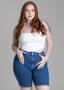 Imagem de Shorts Jeans Sawary Plus Size - 278026 Azul