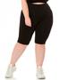 Imagem de Shorts Legging Ciclista Plus Size Suplex Grosso G1 G2 G3 G4 G5 Feminino Academina Cintura Alta