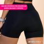 Imagem de Shorts Legging Suplex Preto TAMANHO P (34-36) Armada Force Liso Confortável Meia Coxa Cintura Média Shortinho Legg Básico Poliéster Elastano Básico