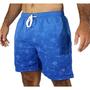 Imagem de Shorts Masculino Tactel Estampado Bermuda Moda Praia Verão