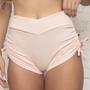 Imagem de Shorts Moda Praia Academia Sunquini Feminino Com Cós e Ajuste Lateral  anarruga Varias Cores