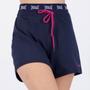 Imagem de Shorts Moletom Everlast Feminino Marinho