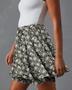 Imagem de Shorts Onlypuff Flowy Chiffon com babados para mulheres brancas L