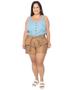 Imagem de Shorts Plus Size Feminino Clochard 46 ao 54 - Razon - 1104