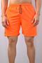 Imagem de Shorts Praia Masculino Liso - Laranja Neon 