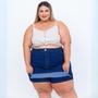 Imagem de Shorts Saia Jeans Ane Plus Size Amandia Azul