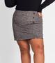 Imagem de Shorts Saia Plus Size Em Tweed Secret Glam Preto